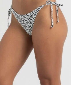 Wholesale 🔥 Kaiami Sassy Tie Side 👙 Bikini Bottom White/black 😉 -Hot Sale Citybeach Store 20325302 01 RT XL