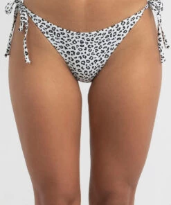 Wholesale 🔥 Kaiami Sassy Tie Side 👙 Bikini Bottom White/black 😉 -Hot Sale Citybeach Store 20325302 01 TP XL