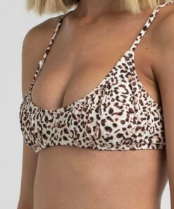 Discount ⌛ Kaiami Romeo Bralette 👙 Bikini Top Leopard 🥰 9 Discount ⌛ Kaiami Romeo Bralette 👙 Bikini Top Leopard 🥰 -Hot Sale Citybeach Store 20325331 01 TP XL