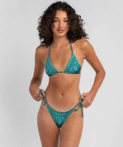 New 🥰 Topanga Aurora Reversible Triangle 👙 Bikini Top Lake Green 🎉 -Hot Sale Citybeach Store 20325338 01 TP XL