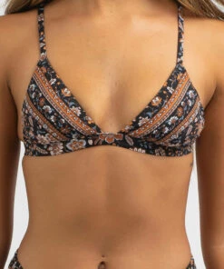 Promo 😀 Topanga Allegra Fixed Triangle 👙 Bikini Top Black/multi 🌟 -Hot Sale Citybeach Store 20325356 01 RT XL