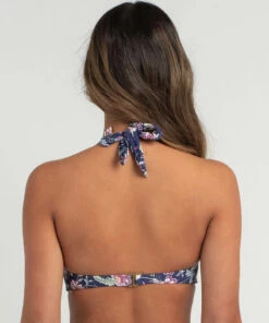 Budget ✨ Kaiami Ines Ring Halter Top Blue/multi ❤️ -Hot Sale Citybeach Store 20325360 01 LT XL