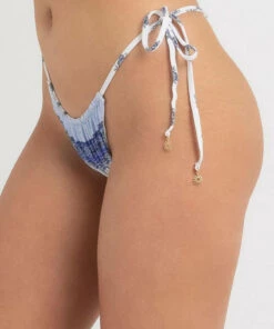 Best Pirce 👍 Topanga Savannah Reversible Itsy 👙 Bikini Bottom White/blue 🥰 -Hot Sale Citybeach Store 20325376 01 RT XL