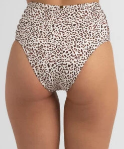 Coupon 👍 Kaiami Casanova High Waist 👙 Bikini Bottom Leopard 🎉 -Hot Sale Citybeach Store 20325382 01 TP XL