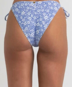 Top 10 🔥 Kaiami Blossom Tie Side 👙 Bikini Bottom Blue 🎉 -Hot Sale Citybeach Store 20325384 02 LT XL