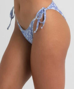 Top 10 🔥 Kaiami Blossom Tie Side 👙 Bikini Bottom Blue 🎉 -Hot Sale Citybeach Store 20325384 02 RT XL