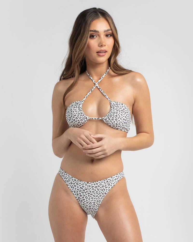 Best Pirce 😀 Kaiami Sassy High Cut 👙 Bikini Bottom White/choc 🌟 5 Best Pirce 😀 Kaiami Sassy High Cut 👙 Bikini Bottom White/choc 🌟 - Image 5