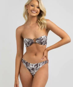 Discount 🛒 Kaiami West Palm Rib Ring Bandeau 👙 Bikini Top Chocolate 🌟 9 Discount 🛒 Kaiami West Palm Rib Ring Bandeau 👙 Bikini Top Chocolate 🌟 -Hot Sale Citybeach Store 20325400 02 TP XL