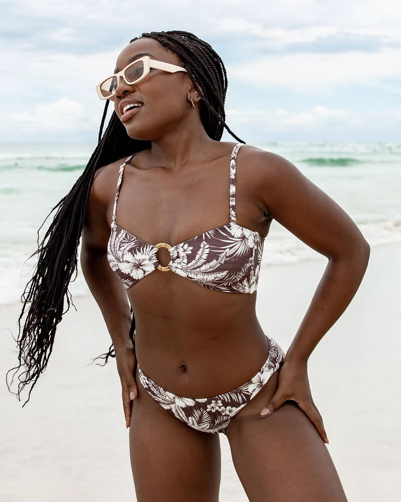 Cheapest ๐ Kaiami West Palm Rib Classic ๐ Bikini Bottom Chocolate ๐งจ 2 Cheapest ๐ Kaiami West Palm Rib Classic ๐ Bikini Bottom Chocolate ๐งจ - Image 2