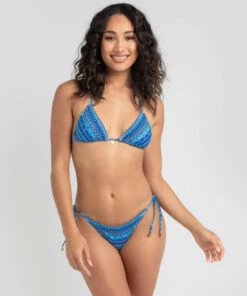 New 🌟 Kaiami Aquamarine Jewel Triangle 👙 Bikini Top Blue ⭐ -Hot Sale Citybeach Store 20325409 01 TP XL