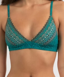 Hot Sale 🛒 Topanga Everglade Jewel Triangle 👙 Bikini Top Emerald ⭐ -Hot Sale Citybeach Store 20325433 01 RT XL