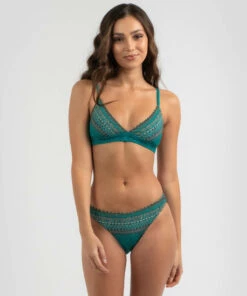Hot Sale 🛒 Topanga Everglade Jewel Triangle 👙 Bikini Top Emerald ⭐ -Hot Sale Citybeach Store 20325433 01 TP XL
