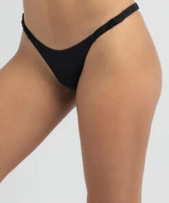 Promo 🥰 Topanga Leila Itsy 👙 Bikini Bottom Black 🔥 -Hot Sale Citybeach Store 20325485 01 RT XL