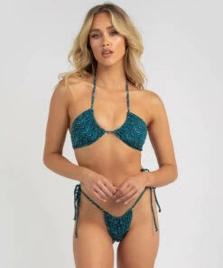 Outlet 🎁 Topanga Ziggy Sliding Triangle 👙 Bikini Top Mermaid Blue 🤩 -Hot Sale Citybeach Store 20325649 02 TP XL