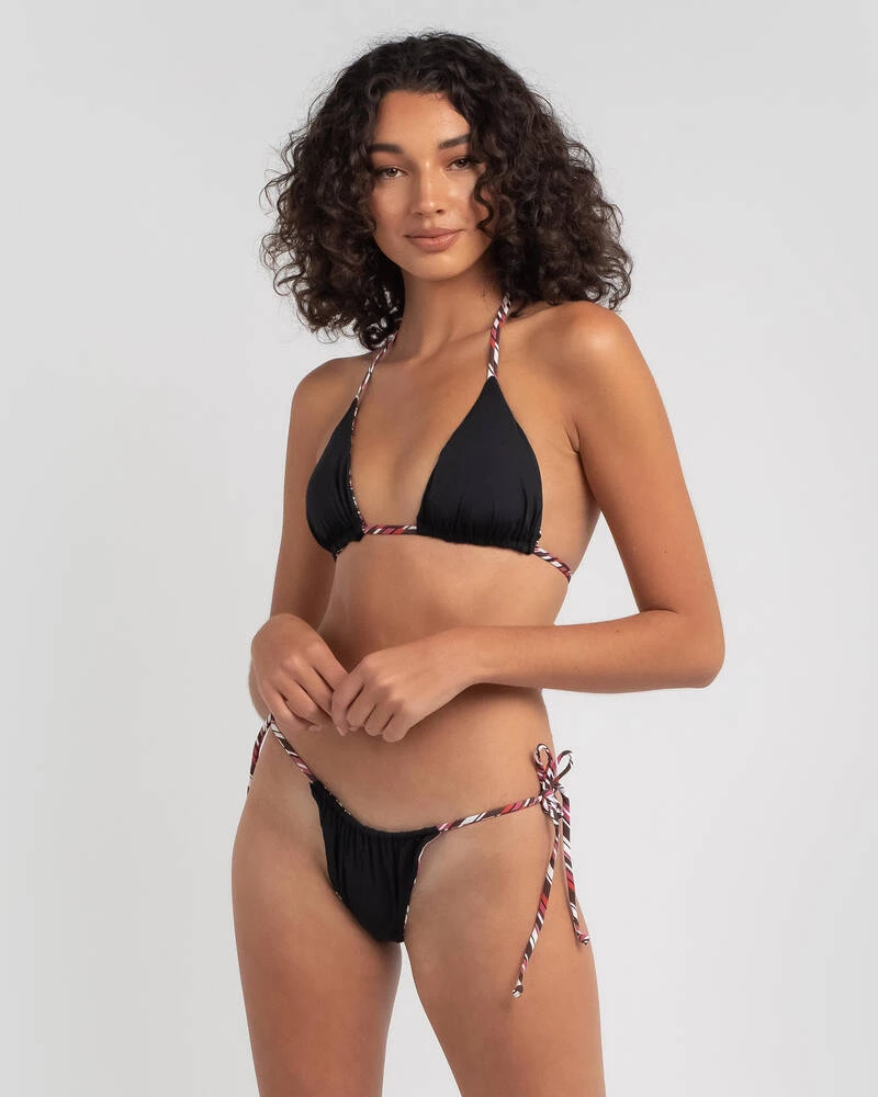 Top 10 ๐ Kaiami Verona Stripe Reversible Triangle ๐ Bikini Top Choc/red Stripe ๐งจ 2 Top 10 ๐ Kaiami Verona Stripe Reversible Triangle ๐ Bikini Top Choc/red Stripe ๐งจ - Image 2