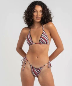 Top 10 ๐ Kaiami Verona Stripe Reversible Triangle ๐ Bikini Top Choc/red Stripe ๐งจ 9 Top 10 ๐ Kaiami Verona Stripe Reversible Triangle ๐ Bikini Top Choc/red Stripe ๐งจ -Hot Sale Citybeach Store 20325658 01 TP XL