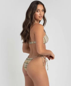 Cheap 😍 Kaiami Mellow Stripe Itsy 👙 Bikini Bottom Yellow ✔️