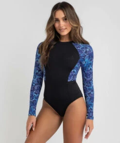 Best reviews of 🛒 Topanga Ellis Long Sleeve Surfsuit Black 👍