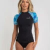 Deals 🧨 Topanga Calypso Short Sleeve Rash Vest Black 🛒