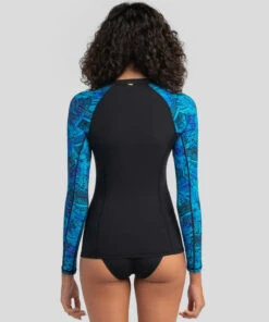 Wholesale 👍 Topanga Calypso Long Sleeve Rash Vest Black 🔥 -Hot Sale Citybeach Store 20325714 01 LT XL