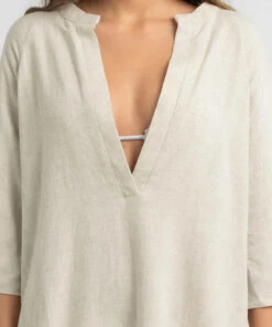 Best Sale 👍 Kaiami Dallas Beach Cover Salt And Pepper 💯 -Hot Sale Citybeach Store 20325720 02 RT XL