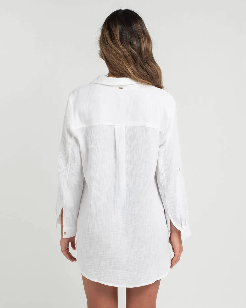 Cheapest ❤️ Topanga James Beach Cover White ❤️ 3 Cheapest ❤️ Topanga James Beach Cover White ❤️ - Image 3