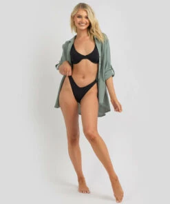 Flash Sale 🔥 Topanga James Beach Cover Sage 🎉 -Hot Sale Citybeach Store 20325721 03 TP XL