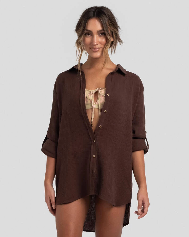 Brand new 🥰 Topanga James Beach Cover Dark Choc ✨ 3 Brand new 🥰 Topanga James Beach Cover Dark Choc ✨ - Image 3