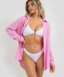 Deals ⭐ Topanga James Beach Cover Pink 🔥
