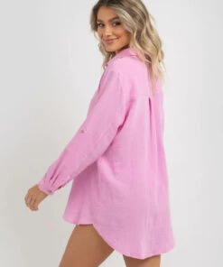 Deals ⭐ Topanga James Beach Cover Pink 🔥 -Hot Sale Citybeach Store 20325721 07 LT XL