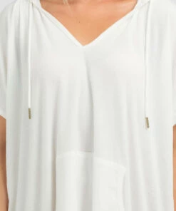 Wholesale ⌛ Topanga Tara Towelling Beach Cover White 🎉 -Hot Sale Citybeach Store 20325723 03 RT XL