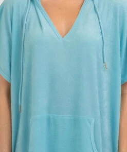 Deals ⌛ Topanga Tara Towelling Beach Cover Light Blue 🛒 7 Deals ⌛ Topanga Tara Towelling Beach Cover Light Blue 🛒 -Hot Sale Citybeach Store 20325723 04 RT XL