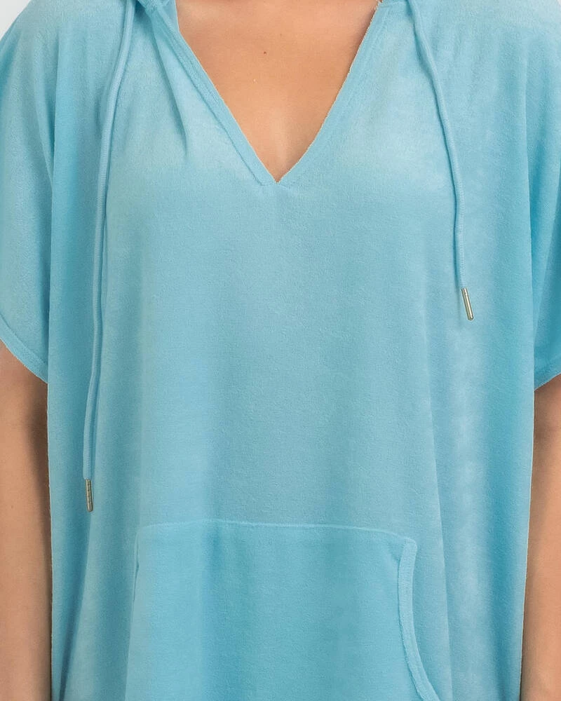 Deals ⌛ Topanga Tara Towelling Beach Cover Light Blue 🛒 4 Deals ⌛ Topanga Tara Towelling Beach Cover Light Blue 🛒 - Image 4