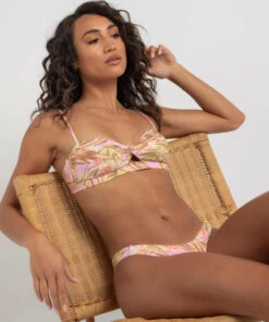 Cheap ๐ Rip Curl Surf Spray Twist Front ๐ Bikini Top Pink โค๏ธ