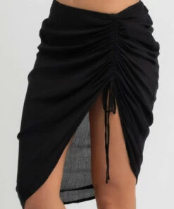 Wholesale 👍 Kaiami Fyre Ruch Sarong Black 💯 -Hot Sale Citybeach Store 20325973 03 RT XL