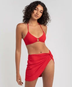 Promo ✔️ Kaiami Tango Twist Sarong Chilli Red 🛒 -Hot Sale Citybeach Store 20325974 04 TP XL