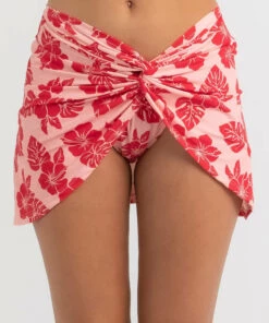 Best Pirce 😉 Topanga Tango Twist Moana Sarong Moana Pink 🎉