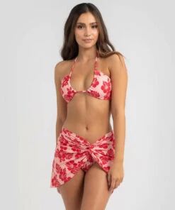 Best Pirce 😉 Topanga Tango Twist Moana Sarong Moana Pink 🎉 -Hot Sale Citybeach Store 20325975 01 RT XL