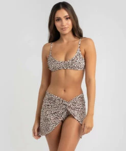 Buy 💯 Kaiami Tango Twist Romeo Sarong Romeo Leopard ⌛ -Hot Sale Citybeach Store 20325976 02 RT XL