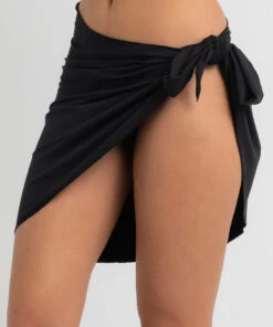 New 🎉 Topanga Bondi Tie Sarong Black 😉 -Hot Sale Citybeach Store 20325978 03 RT XL
