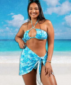 Deals 💯 Topanga Bondi Tie Calypso Sarong Calypso Blue 👏