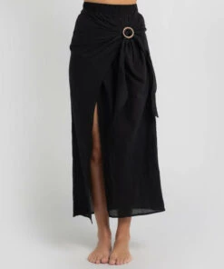 Deals โค๏ธ Topanga Daydream Sarong Black ๐ฏ