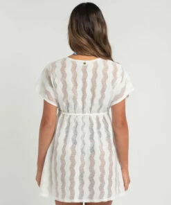 Outlet 🔔 Kaiami Memphis Beach Cover White 🔔 6 Outlet 🔔 Kaiami Memphis Beach Cover White 🔔 -Hot Sale Citybeach Store 20326141 01 LT XL