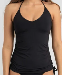 Best Sale ✨ Topanga Shilah Tankini Top Black 🤩 -Hot Sale Citybeach Store 20326308 01 RT XL