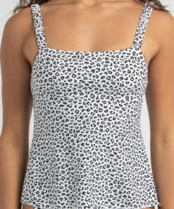 Promo 🧨 Kaiami Sassy Tankini Top Leopard 😉