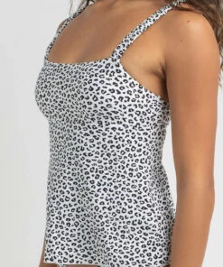 Promo 🧨 Kaiami Sassy Tankini Top Leopard 😉 -Hot Sale Citybeach Store 20326309 01 RT XL