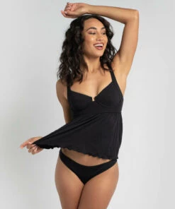 Best Sale 💯 Topanga Lemmi Tankini Top Black ✨ -Hot Sale Citybeach Store 20326311 01 LT XL
