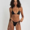 Wholesale 😉 Hurley Solid Itsy Bitsy 👙 Bikini Top Black 🛒