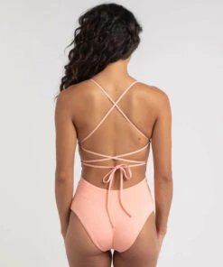 Flash Sale ✨ Hurley One And Only Solid One Piece Peach Melon 😍 6 Flash Sale ✨ Hurley One And Only Solid One Piece Peach Melon 😍 -Hot Sale Citybeach Store 20326357 01 LT XL