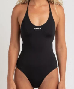 Promo 👏 Hurley One And Only Solid One Piece Black 😀 -Hot Sale Citybeach Store 20326357 02 RT XL